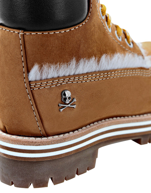 Philipp Plein The Hunter Nubuck Boots Brown EU 32 4