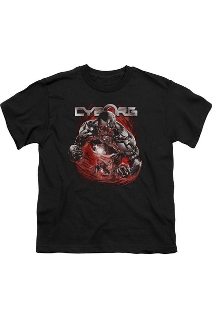 Gildan Justice League of America Short Sleeve T-Shirt Black Medium 2