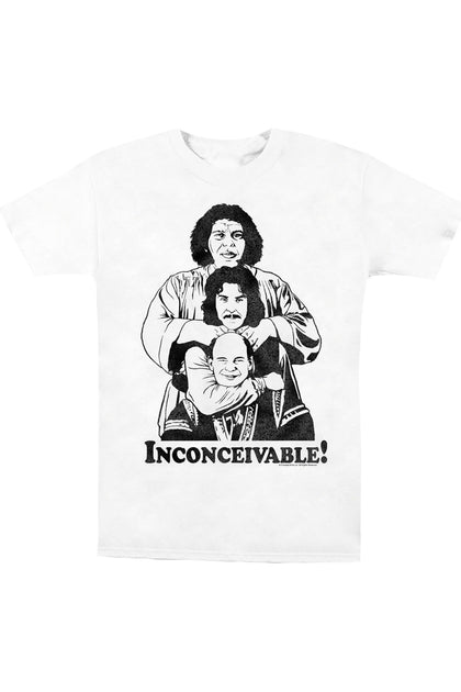 Gildan Princess Bride Inconceivable T-Shirt White Medium 2