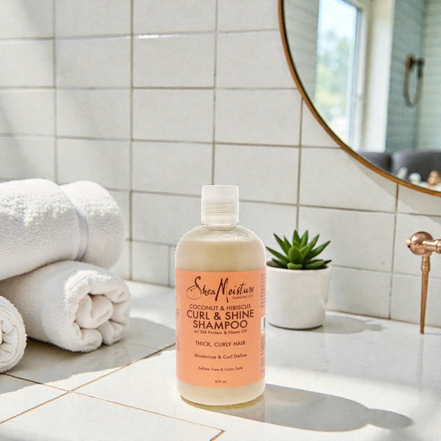 Shea Moisture Coconut Hibiscus Curl and Shine Shampoo Multi 384ml 3