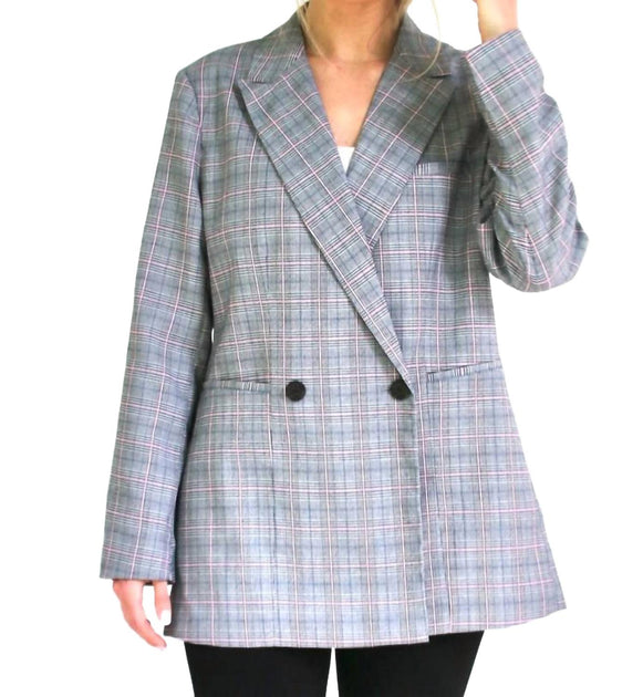 WithBlack Ruby Tailored Blazer Grey Small 3