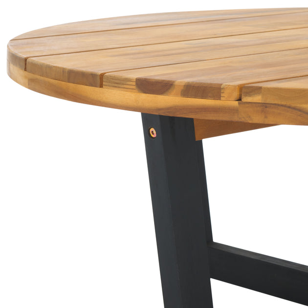 Safavieh Leo Coffee Table Black/Natural 4