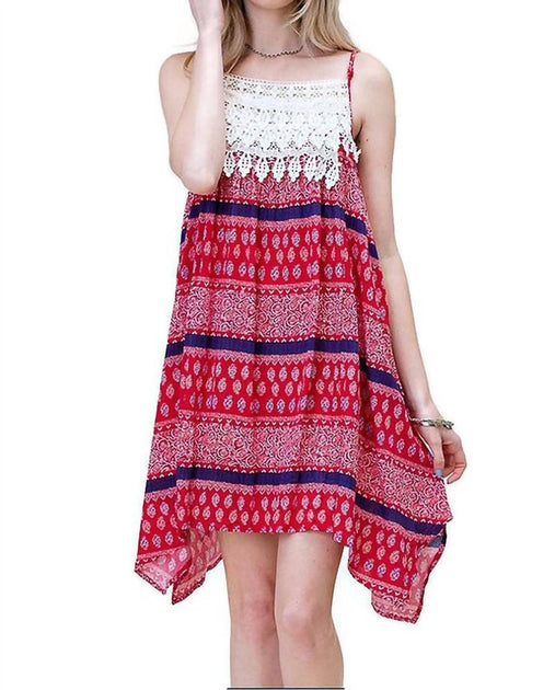 KORI Aztec Tank Dress Multi Large 2