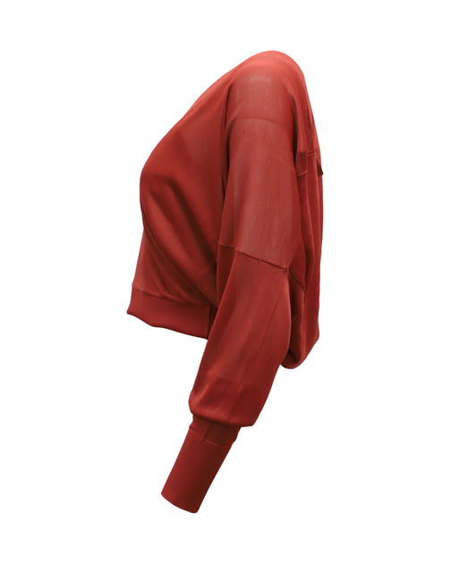 Dion Lee Interlock Double Sweater Red Large 3