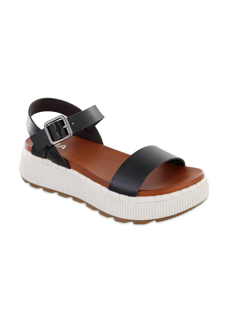 Mia Hayley Platform Sandals Black US 8.5 3