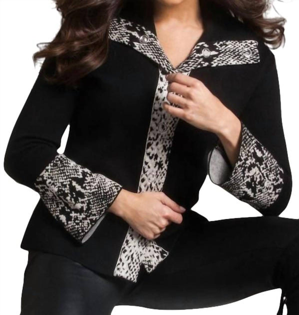 ANGEL Snap Jacket Black XSmall 2