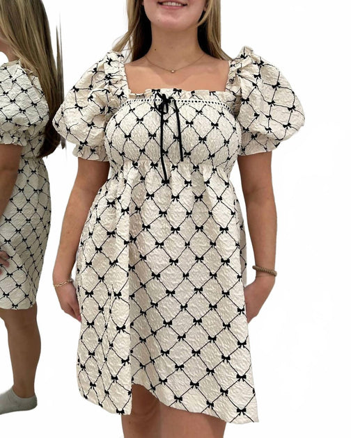 Sofie the Label Matilda Babydoll Dress White Large 2
