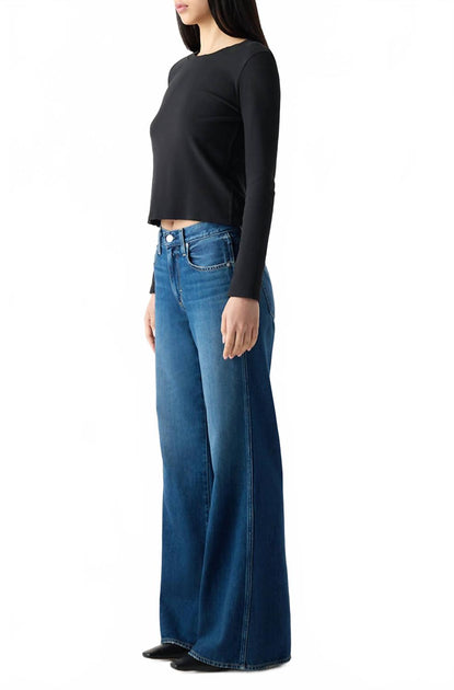 AMO Faith Flare Jeans Blue 23 3