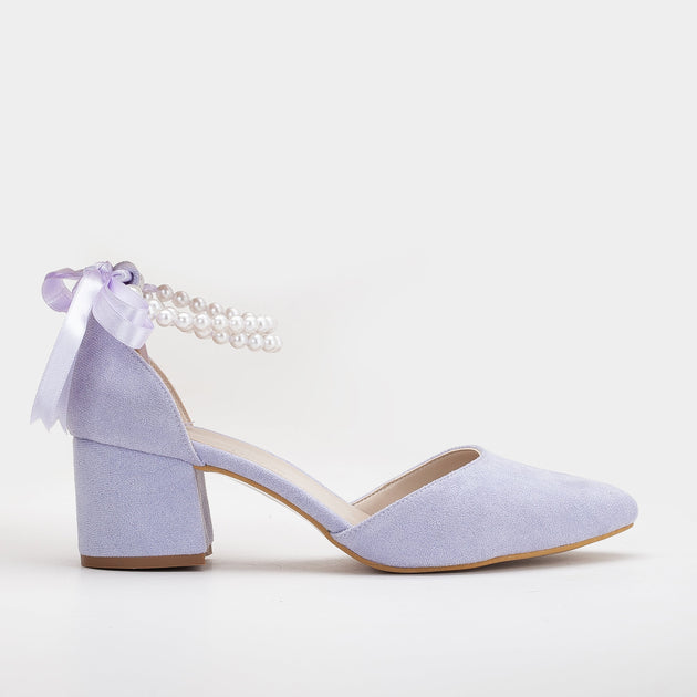 Forever & Always Shoes Miranda Low Block Heels Multi US 9 2