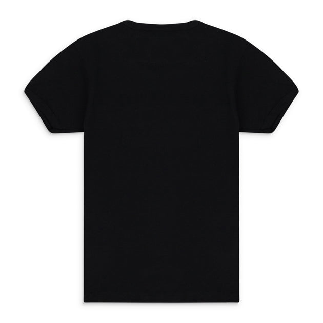 Sp5der Phantom Souvenir Crop Top Black Medium 3