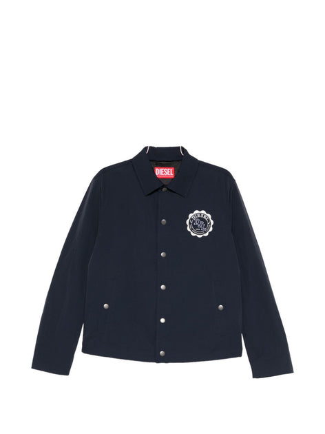 Diesel Button-Up Jacket Blue EU 50 2