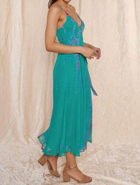 RAGA Marte Maxikleid Blau XS 3