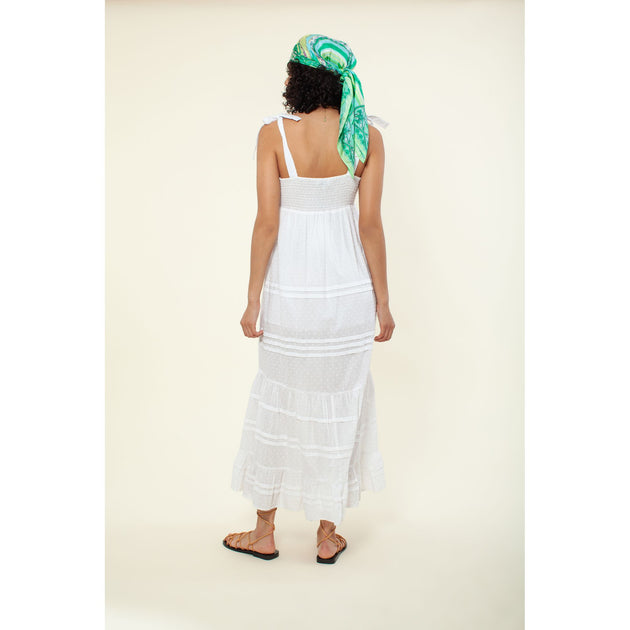 HALE BOB Sayen Maxi Dress White XS 3