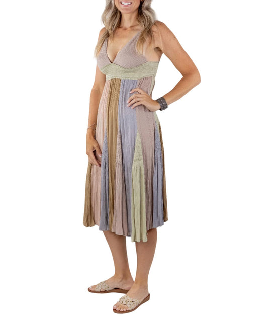 STORIA Sugar Midi Dress Multi Large 2