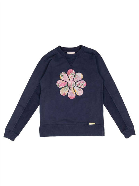 Simply Southern Katarina Pullover Blue XSmall 4