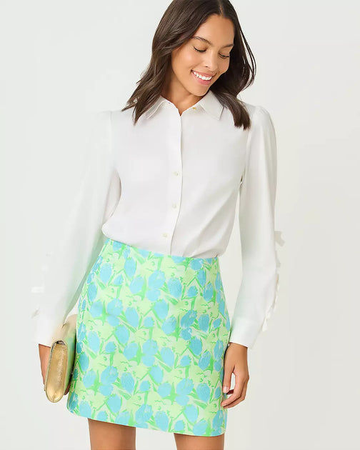Lilly Pulitzer The Bow Lilly Shirt Multi Small 2
