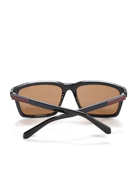 Guess Factory Narrow Square Sunglasses Beige 6