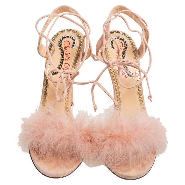 Charlotte Olympia Salsa Sandal Beige EU 39 4
