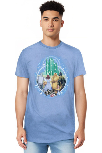 Gildan Wizard Of Oz Emerald City T-Shirt Blue Medium 4
