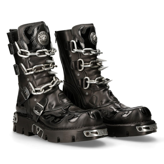 New Rock M.727.S1 Boot Black 45 2