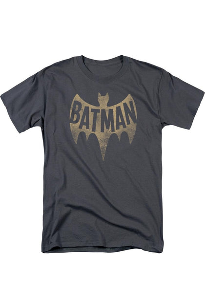 Gildan Batman Classic Tv Vintage Logo T-Shirt Green Medium 2