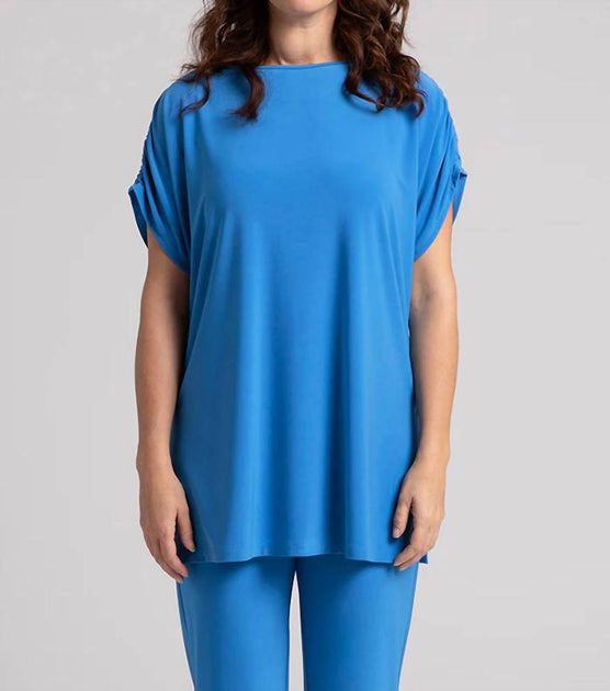 Sympli Revelry Tunic Blue US 8 2