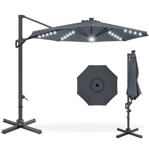 Best Choice Products 10ft Cantilever Patio Umbrella 2