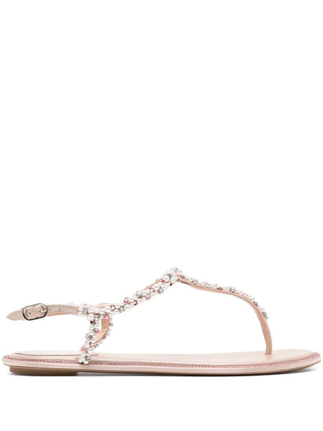 René Caovilla Diana Crystal Thongs Multi EU 37.5 2