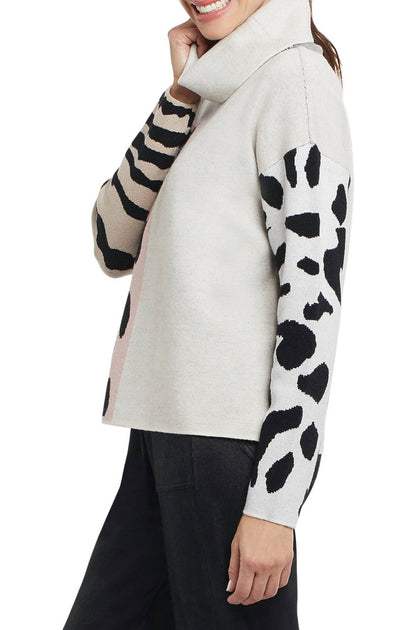 Tribal Claire Sweater White XXL 4