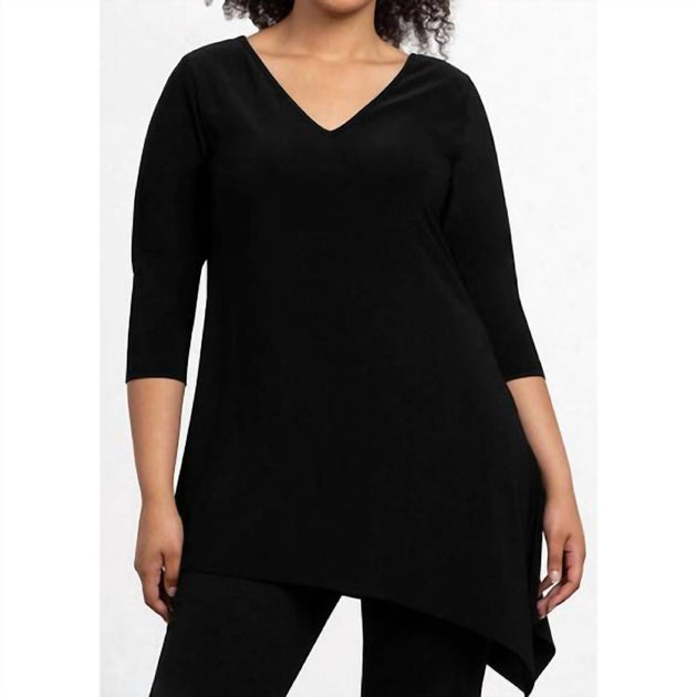 Sympli Reversible Angle Top Black US 4 2