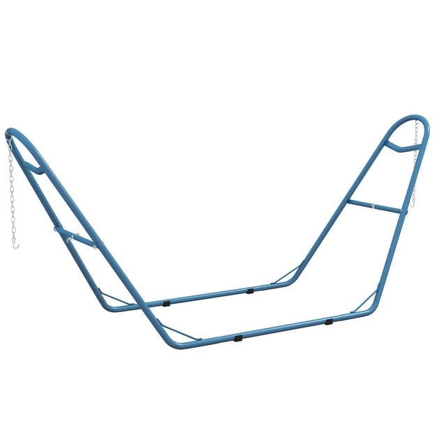 Hivvago Heavy Duty Steel Hammock Stand Black 4