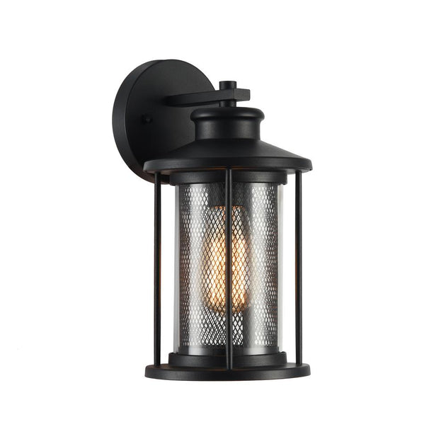ChloeLighting CRICHTON Outdoor Wall Sconce Black 11in 2
