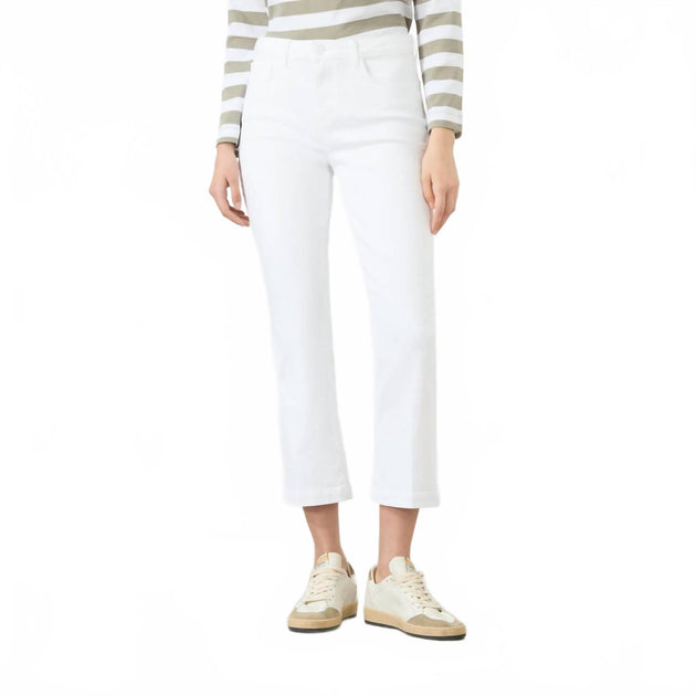 L'Agence Ali High Rise Flare Jeans Blanc 26 2