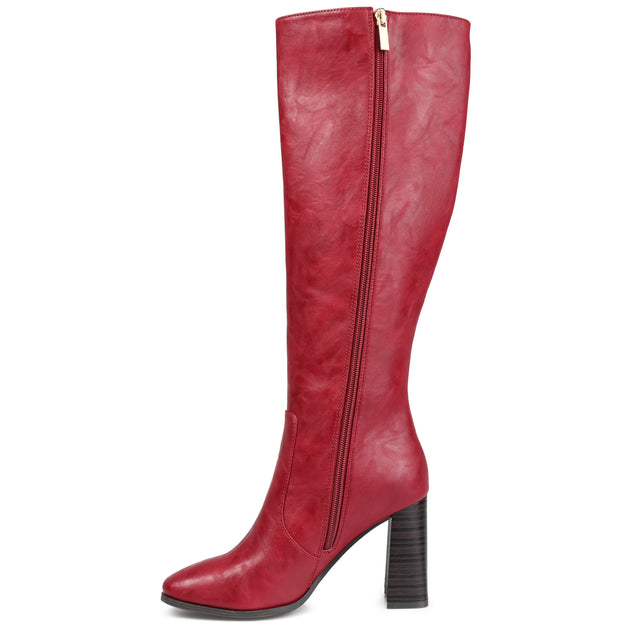 Journee Collection Karima Knee-High Boot White US 9 3