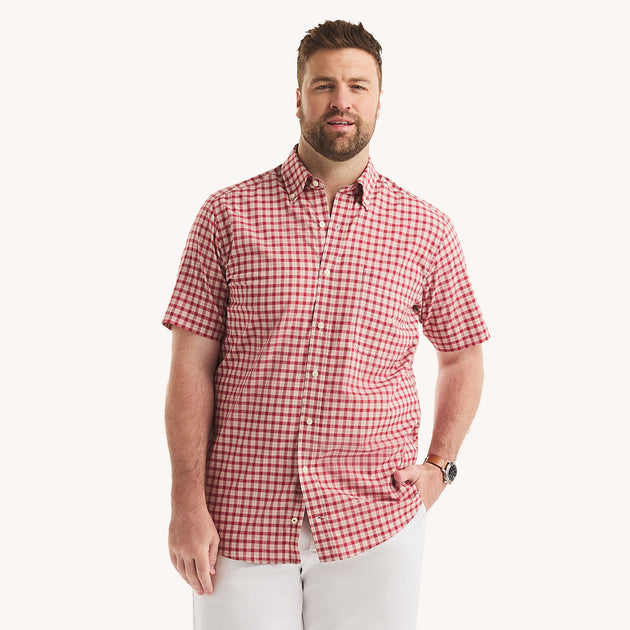 Nautica Short-Sleeve Shirt Multi XXXLarge Tall 2