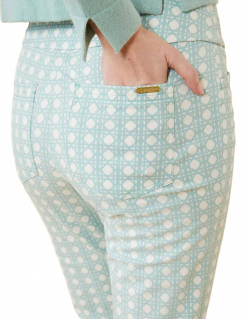 Spartina 449 Maren Pull On Pant Blue Small 4