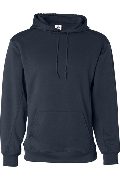 Badger Performance Fleece Sweat à Capuche Bleu Petit 2
