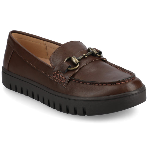 Journee Collection Kaya Bit Loafer Brown US 9 2
