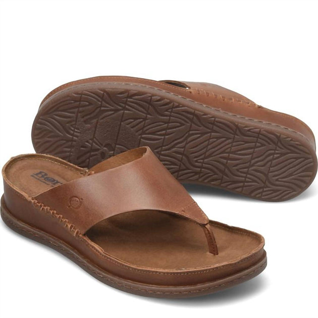 Born Edie Sandals Brown US 7 3