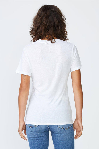 Stateside Crewneck Tee White Small 3