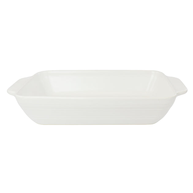 Bee & Willow Gibson Rectangular Stoneware Baker White 3