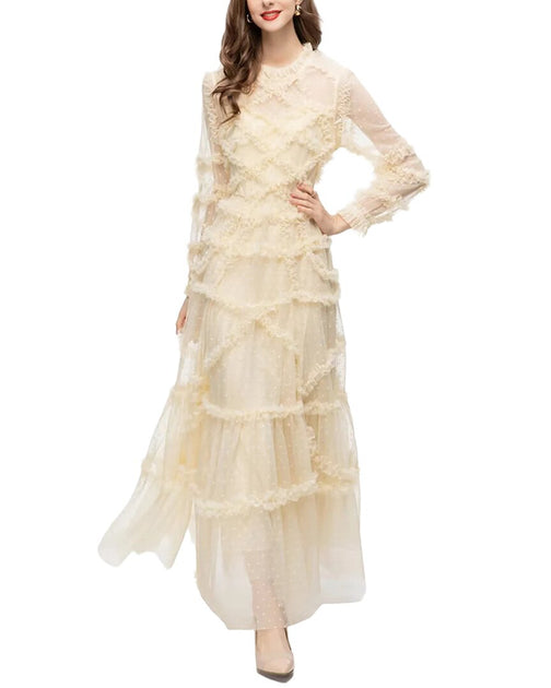 burryco a-line dress White BURRYCO Dresses for Women