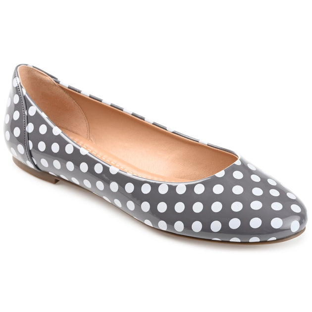 Journee Collection Kavn Ballet Flats Grey US 6 2