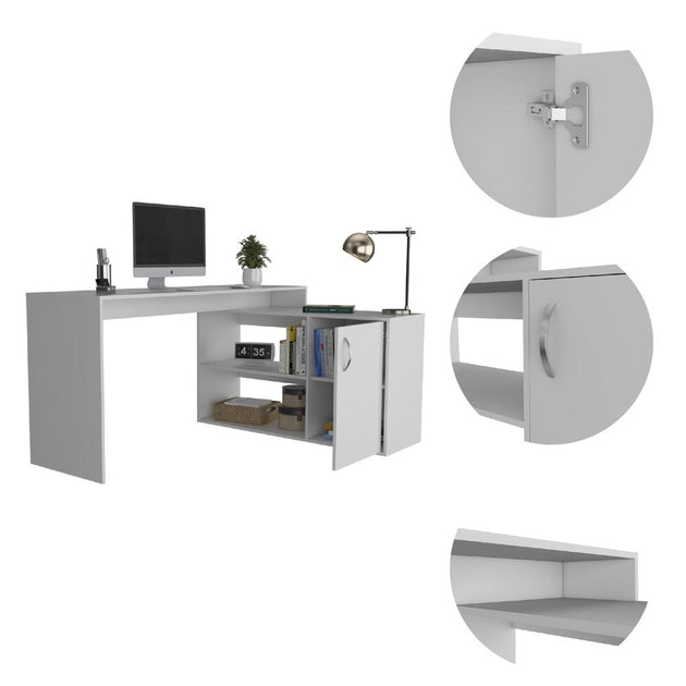 Depot E-Shop Boston Desk White 3