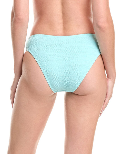 Vince Camuto Textured High Cut Bottom Blue XS 3