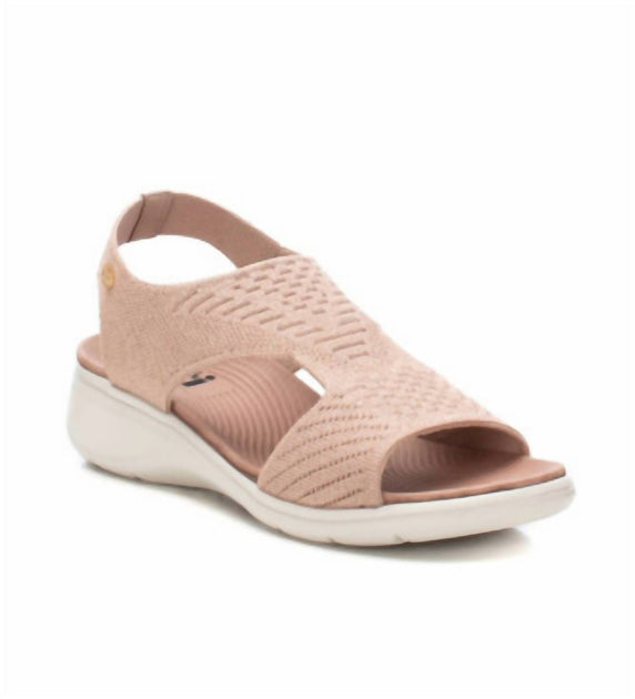 Xti Wedge Sandal Beige US 8 3