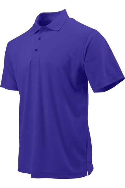 Paragon Saratoga Performance Mini Mesh Polo Purple XXL 4