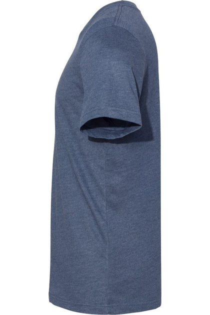 BELLA + CANVAS Sueded Tee Blau XS 4