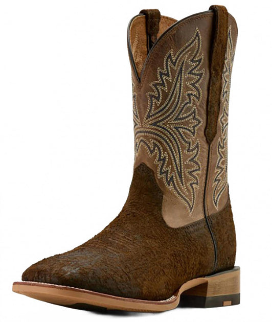 Ariat Walker Roughout ATS Cowboy Boot Bronze/Brown US 9.5 2