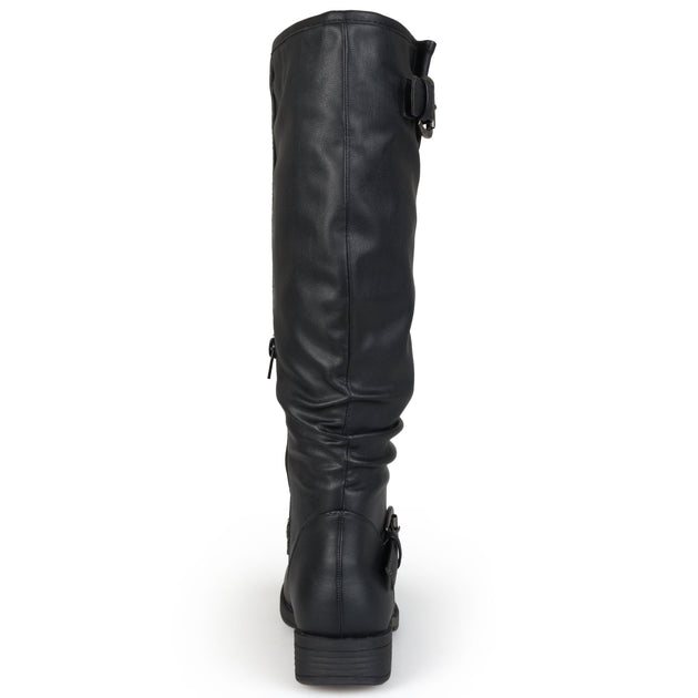 Journee Collection Stormy Women's Riding Boot Brown US 8.5 4